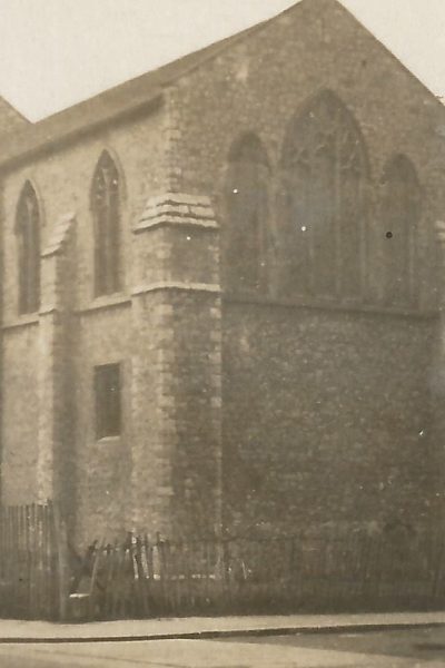 St Augustines Church Gillingham - Historic gable end